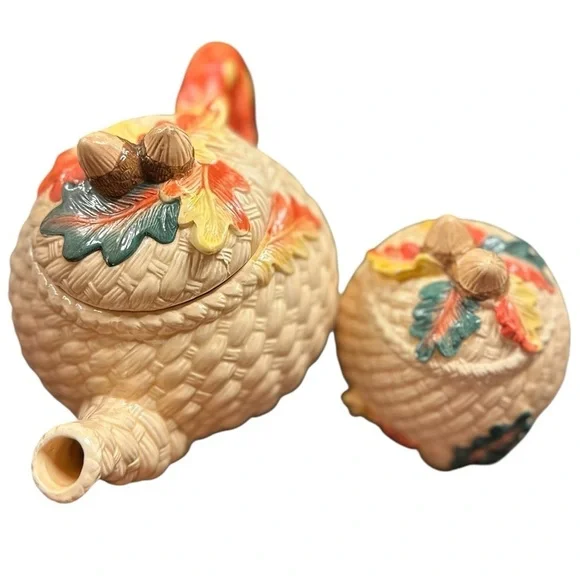 Fall 2 piece teapot set, o/s - Picture 9 of 9